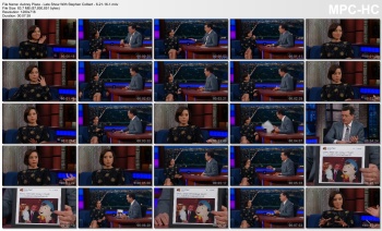 Aubrey Plaza - Late Show With Stephen Colbert - 6-21-16
