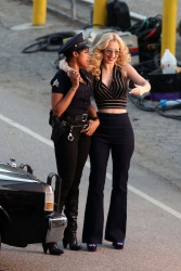 Iggy Azalea - on the set of her music for Trouble in LA - February 1, 2015 - 38xHQ DR5vCzCM