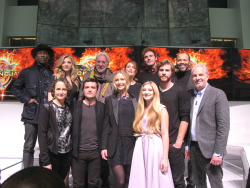 Jennifer Lawrence, Liam Hemsworth, Josh Hutcherson - 'The Hunger Games: Mockingjay - Part 1' Press Conference at Park Hyatt Hotel, Нью-Йорк, 15 ноября 2014 (27xHQ) Gwl6cqPN