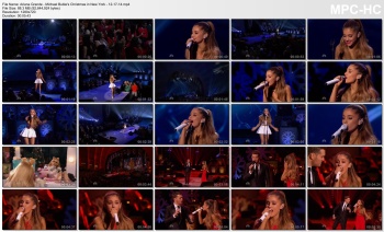 Ariana Grande - Michael Buble's Christmas in New York - 12-17-14