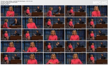 Taylor Schilling - Late Night With Seth Meyers - 6-18-15