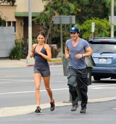 Ian Somerhalder & Nikki Reed - out for an early morning jog in Los Angeles (July 19, 2014) - 27xHQ AfOF755X