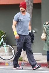 Josh Duhamel - Josh Duhamel - looked determined on Monday morning as he head into a CircuitWorks class in Santa Monica - March 2, 2015 - 17xHQ BRfQdS2d