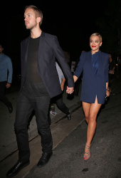 Calvin Harris and Rita Ora - leaving 1 OAK nightclub in Los Angeles - January 25, 2014 - 25xHQ BvmBGFvx