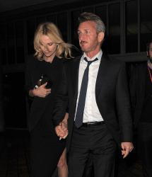 Charlize Theron and Sean Penn - seen leaving Royal Festival Hall. London - February 16, 2015 (153xHQ) CS5A3asa