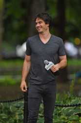 Ian Somerhalder - does a segment for 'The Climate Reality Project' in Washington Square Park - August 23, 2014 - 10xHQ Ddx5GwCH