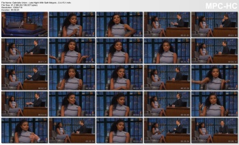 Gabrielle Union - Late Night With Seth Meyers - 2-4-15