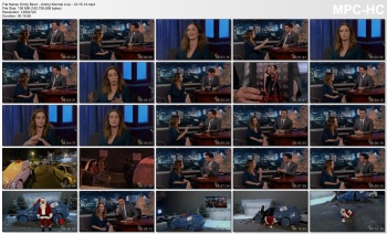 Emily Blunt - Jimmy Kimmel Live - 12-15-14
